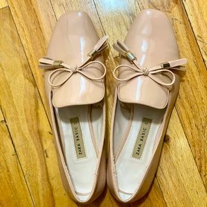 Zara Beige Loafers in Beige Color Size 37